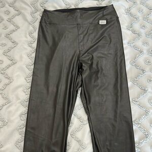 AE offline leather leggings new with tags